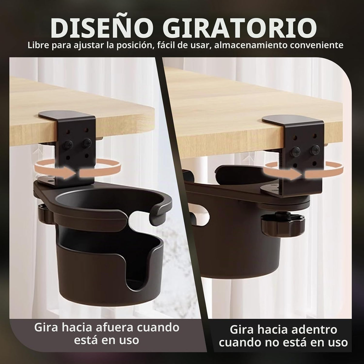 Soporte Antiderrames para Escritorio